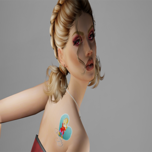 Tatouage grincheux