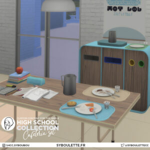 École secondaire - Ensemble de la cafétéria (2022)