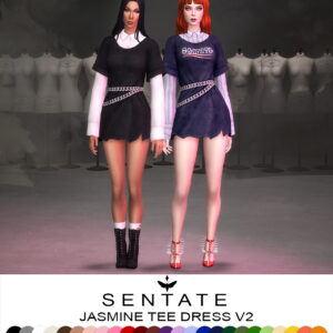 Jasmine Tee Dress (2 Versions)