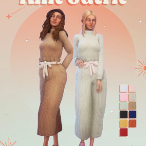 Ensemble en tricot