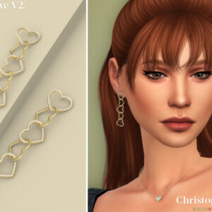 Boucles d'oreilles Love Dive - Version 2