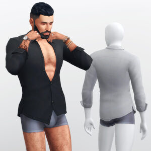 Chemise ouverte Hunky 2017