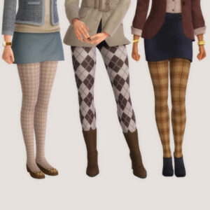 Collants à motifs pour hommes