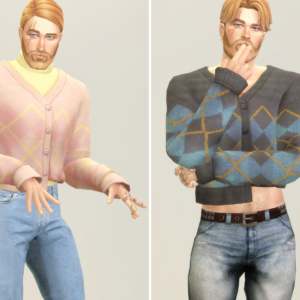 Cardigan douillet (homme)