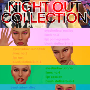 La collection Night Out