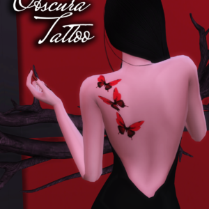 Tatouage papillons Obscura