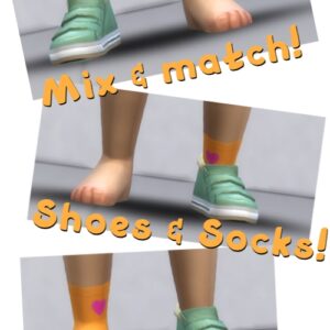 Chaussettes et chaussures manquantes