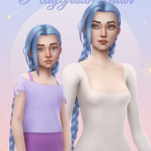 Cheveux pour le terrain de jeu