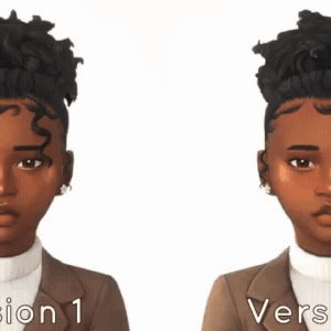 GegeSims - Sara Hair & Amaya Hair (enfant)