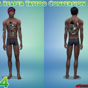 Tatouage de la Faucheuse - Conversion ts3