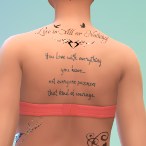 Tatouage de la Saint-Valentin