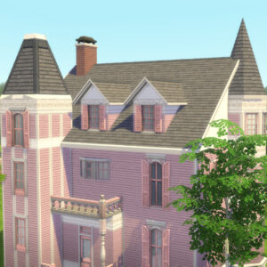 Romantique Rose Rose Victorien Siding DV