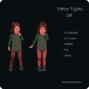 Collants Tattoo Toddler