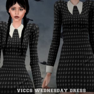 VICCS_ WEDNESDAY DRESS (TEEN-ELDER)