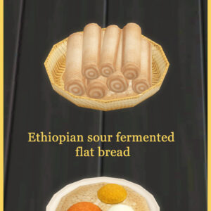 Cuisine éthiopienne - Injera