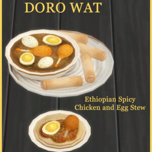 Cuisine éthiopienne - Doro Wat