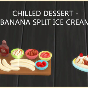 GLACE BANANA SPLIT