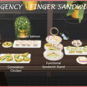 FINGER SANDWICH SET