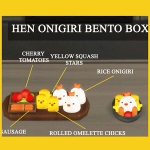 BOÎTE À BENTO POUR ONIGIRI DE POULE