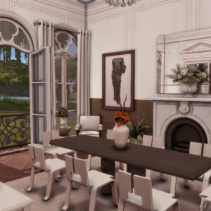 Elégant appartement blanc