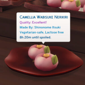 Camellia Wabisuke Nerikiri