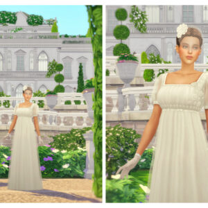 Ensemble Collection Jardin Blanc