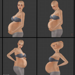 Bun in The Oven Posepack