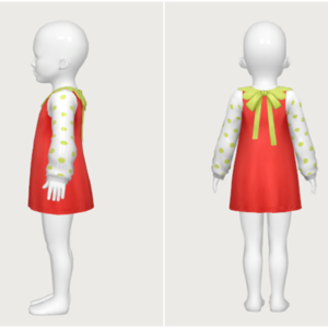 robe à pois - enfant