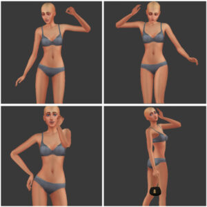 Poses uniques de Skywardsidon