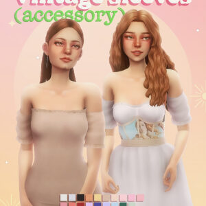 Manches d'accessoires vintage