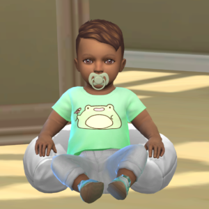 Coiffure courte pour bébé