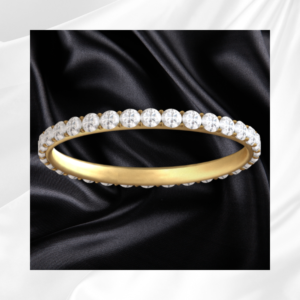Bague de fiançailles en or