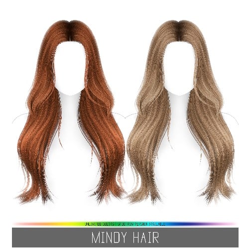 Les cheveux de Mindy de Simpliciaty