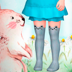 Chaussettes pour tout-petits Kawaii Cat