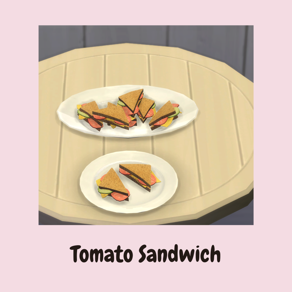 Sandwich aux tomates