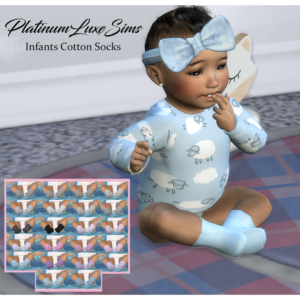 Chaussettes en coton pour bébés