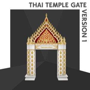 FinJingSims - Porte du temple thaïlandais version 1