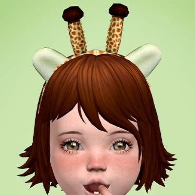 Acc -Infant,Toddler Giraffe Head Band