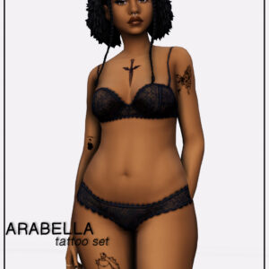 Set de tatouage Arabella