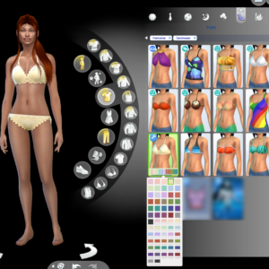 Haut et bas de bikini crochetés