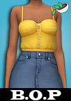 Crumbs Top by Bowl-Of-Plumbobs