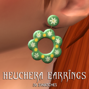 Boucles d'oreilles Heuchera