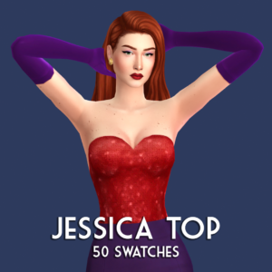 Top à paillettes Jessica
