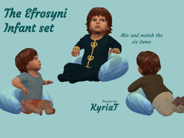 T-shirt pour bébé Efrosyni