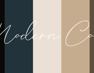 Fonds d'écran Coolors Custom Palette - Modern Cool