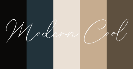 Fonds d'écran Coolors Custom Palette - Modern Cool