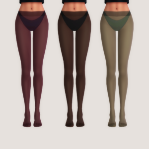 Collants de couleur unie Moonwood