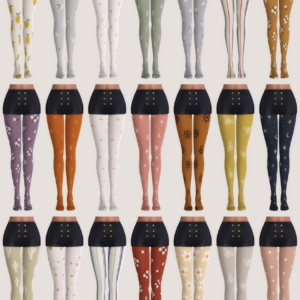 Collants à motifs Mothz