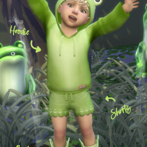 Froggie Outfit 🐸 (tenue de grenouille)