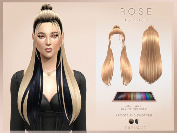 Rose hairstyle